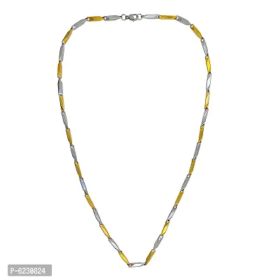 Stylish Stainless Steel Multicoloured Chain For Men-thumb4