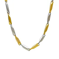 Stylish Stainless Steel Multicoloured Chain For Men-thumb1