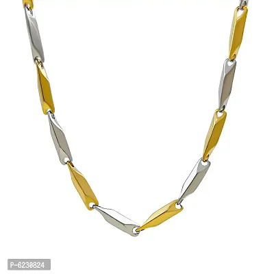 Stylish Stainless Steel Multicoloured Chain For Men-thumb2