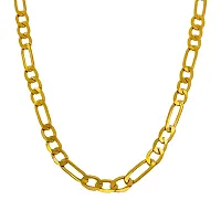 Stylish Stainless Steel Golden Chain For Men-thumb1