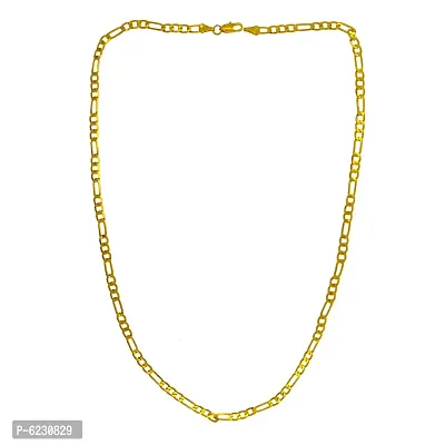 Stylish Stainless Steel Golden Chain For Men-thumb4