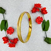 Gold Plated Brass Punjabi Kada Bangles Kada for Men-thumb2