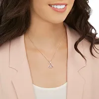 Elegant American Diamond locket necklace and Rose Gold Pendant-thumb3