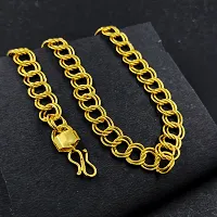 Alluring Brass Polished Gold Plated Chain For Men-thumb1