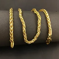 Saizen Fancy Gold Plated Men's Chain-thumb2