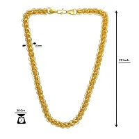 Designer Fancy Indian Polished Gold Plated Brass Chain Gold Chain for Men-thumb4