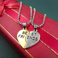 Best Friend Letter Design Pendant with Chain for Boys/Girls/Mens/Friends  Couples-thumb2