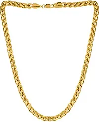 Saizen CH004 22K Gold Plated Chain for Men/Boys/Boyfriend/Husband  Unisex-thumb1