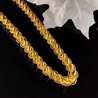 Designer Fancy Indian Polished Gold Plated Brass Chain Gold Chain for Men-thumb2