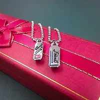 Saizen Combo Pendant with Chain for Best Friends-thumb3