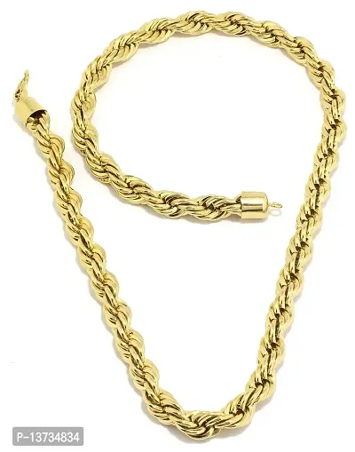 Saizen Chain CH061 Series 1 Collection 22K Yellow Gold for Men/Boys/Boyfriend/Husband  Unisex