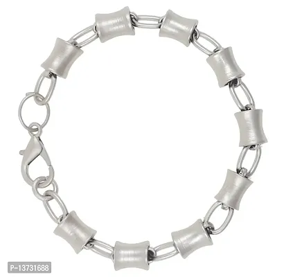 Saizen BR731 Silver Linking Bracelet for Men/Boys/Husband  Unisex-thumb2