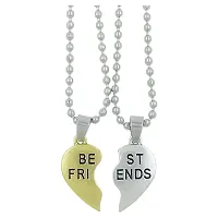 Best Friend Letter Design Pendant with Chain for Boys/Girls/Mens/Friends  Couples-thumb1