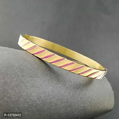 Saizen Trendy Titanium Steel Rhinestone Bangle Couple Bracelets Relationship Bracelets for Men Women-thumb4