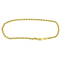 CH228 Dazzling Gold Tone Chain with Smooth Finish for Men/Boys/Boyfriend/Husband  Unisex-thumb2