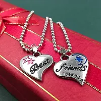 Saizen Combo Pendant with Chain for Best Friends-thumb2