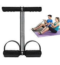 Tummy Trimmer Single Spring Ab Exerciser Fat RPC 99 Burner for Men  Women Ab Exerciser (Black)-thumb1