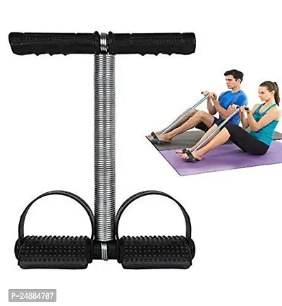 Tummy Trimmer Single Spring Ab Exerciser Fat RPC 99 Burner for Men  Women Ab Exerciser (Black)-thumb2