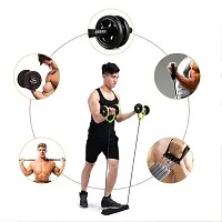 Revoflex Xtreme Home Gym Abs Exercise Fitness Training Machine for Men  Women Foldable (Green-Pack of 1)-thumb1