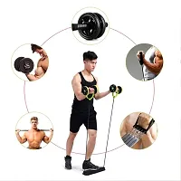 Revoflex Xtreme Home Gym Abs Exercise Fitness Training Machine for Men  Women Foldable (Green-Pack of 1)-thumb3