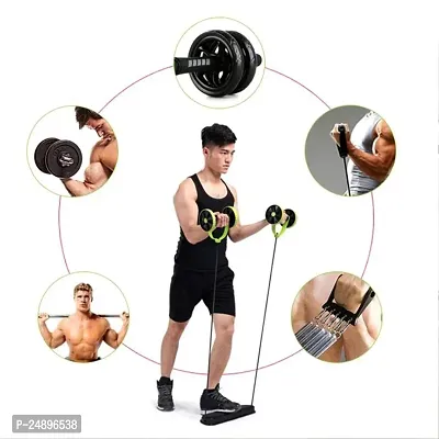 Revoflex Xtreme Home Gym Abs Exercise Fitness Training Machine for Men  Women Foldable (Green-Pack of 1)-thumb4