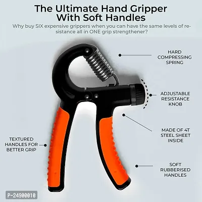 Hand Grip Workout Strengthener, Adjustable Hand Gripper for Men  Women for Gym Workout Hand Exercise Equipment to Use in Home for Forearm Exercise, Finger Power Gripper-thumb3