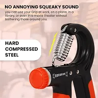 Adjustable Hand Grip Strengthener, Hand Gripper for Men  Women for Gym Workout Hand Exercise Equipment to Use in Home for Forearm Exercise Finger Bold Fit Exercise Power Gripper-thumb1