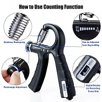 Professional Push Up Board  Adjustable Hand Grip Strengthener with Counter Fitness Accessory Kit-thumb1