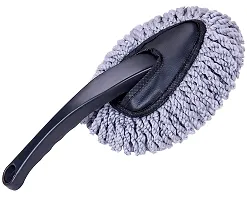 Shopping GD Multi-functional Car Duster Cleaning Dirt Dust Clean Brush Dusting Tool Mop Gray products-thumb2