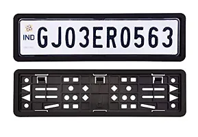 SW Car Number Plate Frame Set of Two (Front and Back) (Universal Fit)-thumb4