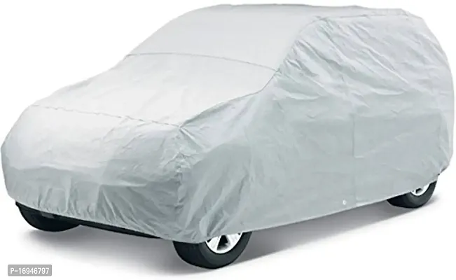 Generic Rr0103 Silver Car Body Cover for Renault Kwid, Large (RR103)