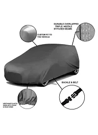 Car Body Cover for Maruti Suzuki Alto K-10 Dust  Water Proof Color Grey-thumb2