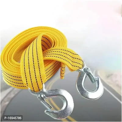 Generic (unbranded) Tow_ROP_1 Super Strong Towing Rope (Yellow)-thumb5