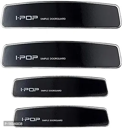 Auto Oprema Car Door Scratch Guard Black Colour for Maruti Suzuki Wagon-R Set of 4