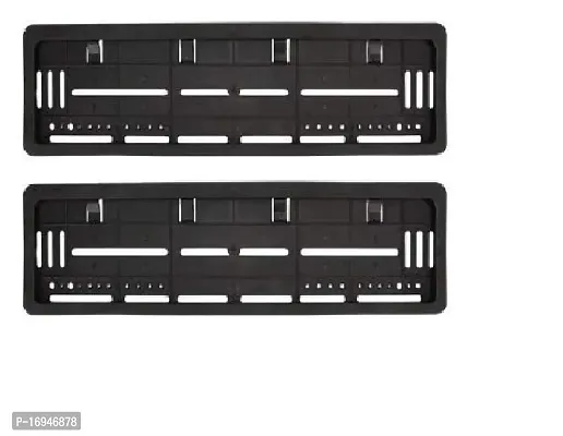 SW Car Number Plate Frame Set of Two (Front and Back) (Universal Fit)
