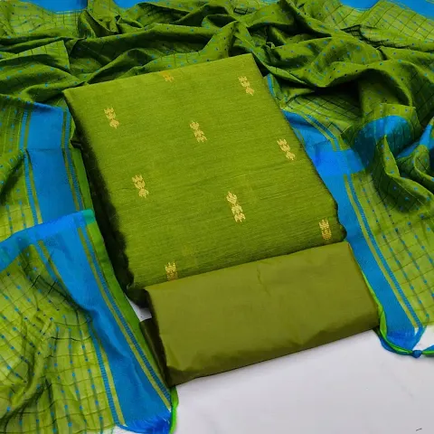 Trending Cotton jacquard salwar suit material 