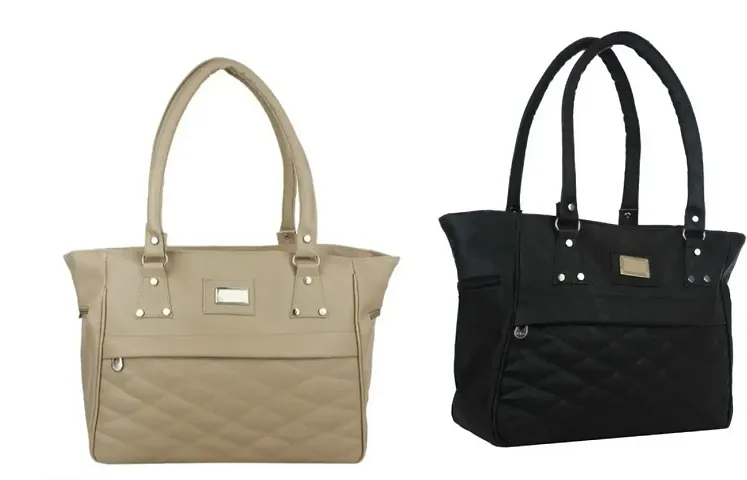 Gorgeous PU Combo Of 2 Bags For Women And Girls