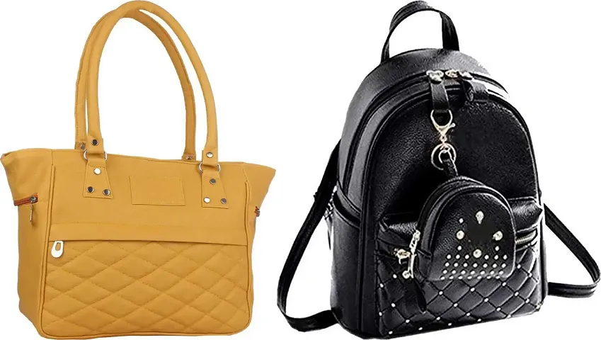 Gorgeous Handbag And Backpack Combos For Women