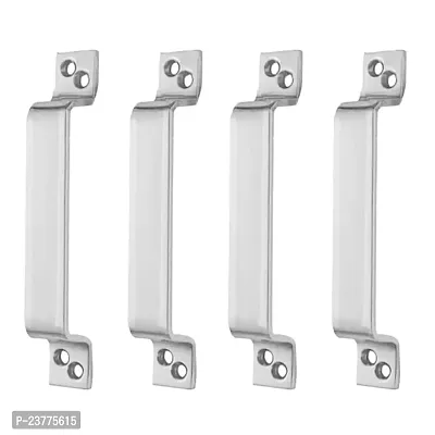 Stainless Steel For Home And Kitchen Doors-Cabinet-Window Handles - D Handle - 6 Inch - Set Of 4 Pcs
