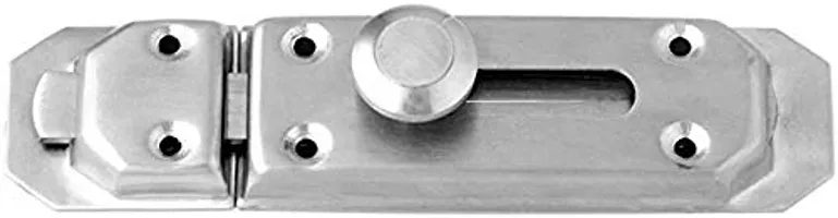 Stainless Steel Door Security Latch Lock of 3 Inch for Home Pack of 5-thumb1