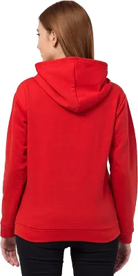 PDK Fashions Cat Hoodie for Women Combo | Black & Red, L-thumb1