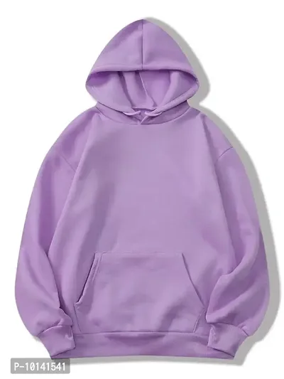 PDK Fashions Solid Hoodie for Womens ( Levendor, M )