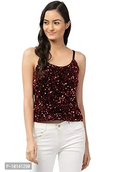 PDKFASHIONS Women's Top (DD1_Red_M)