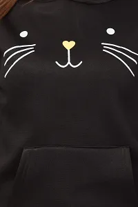 PDK Fashions Cat Hoodie for Women Combo | Black & Peach, L-thumb3