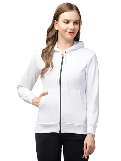 PDKFASHIONS Winter Wear Zipper Sweatshirt Hoodies for Women
