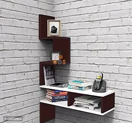 Useful Brown Plywood Wall Shelve For Home-thumb0