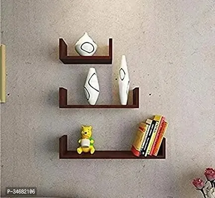 Useful Brown Plywood Wall Shelve For Home-thumb0