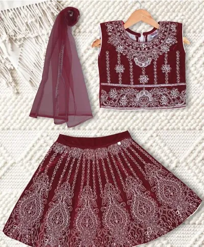 Alluring Blend Lehenga Cholis For Girls