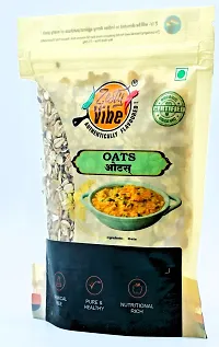 Zesty Vibe Organic Oats 1.2kg (200g each) pack of 6- Pure and Nutritious-500g-thumb2