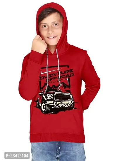 Fritters Unisex-Child Cotton Hooded Neck Hoodie-thumb0